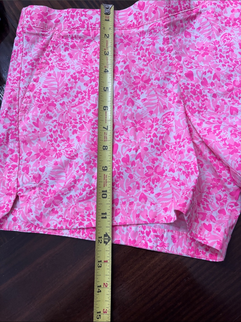 Lilly Pulitzer Ocean View Shorts Pink Shandy Invest A Gator - Size S - Picture 7 of 8